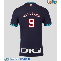 Maglie da calcio Athletic Bilbao Inaki Williams #9 Seconda Maglia 2025-26 Manica Corta